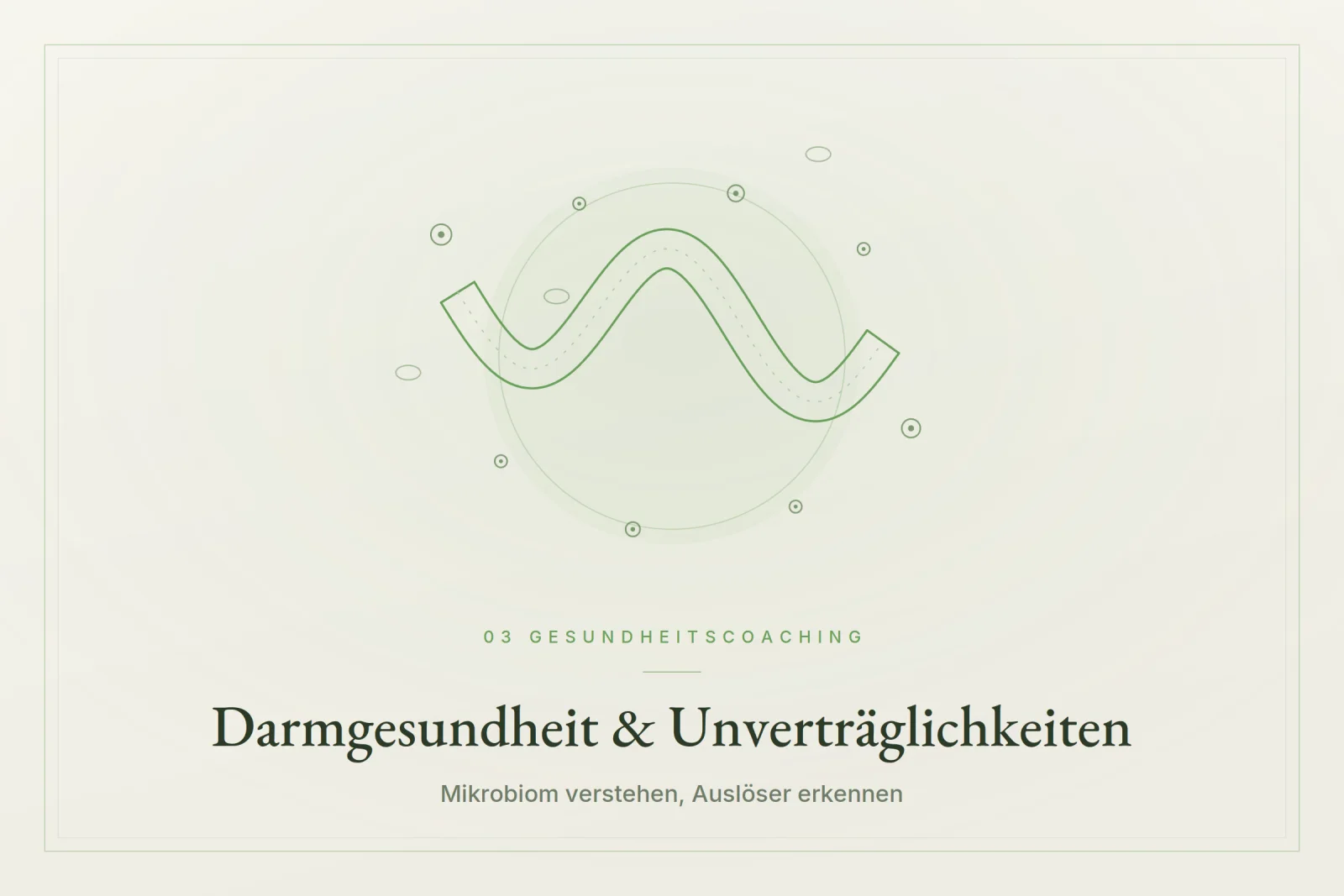 Darmgesundheit & Unverträglichkeiten